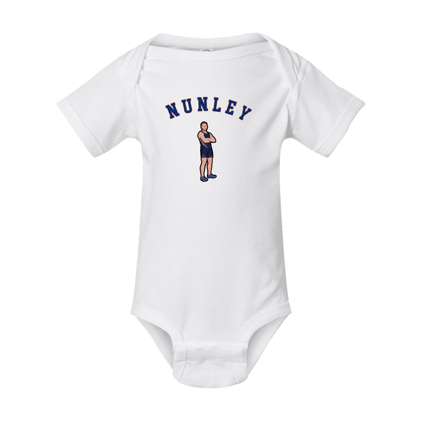 Baby Onesie — Shirsey Arch in White