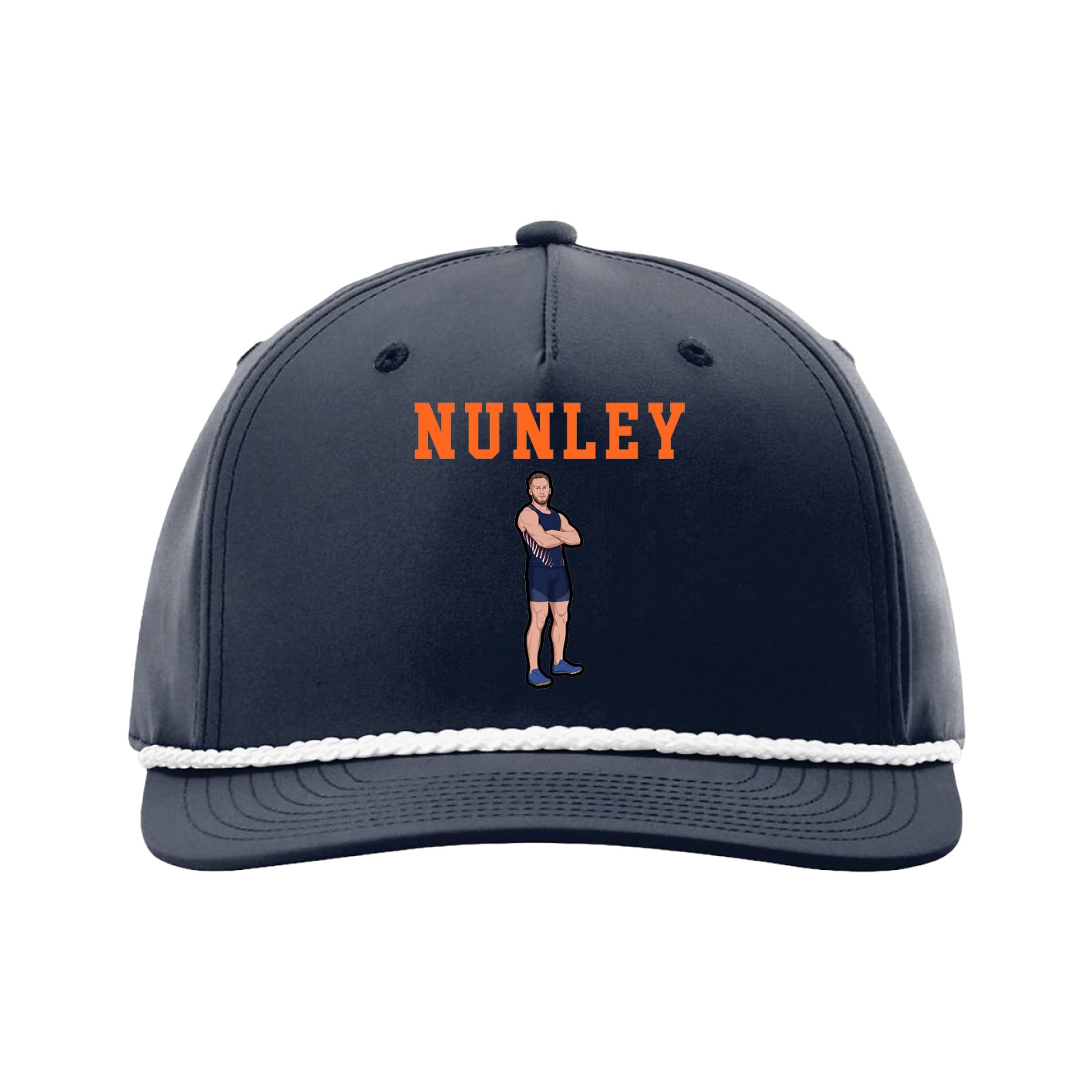 Five-Panel Classic Rope Cap — Shirsey in Navy