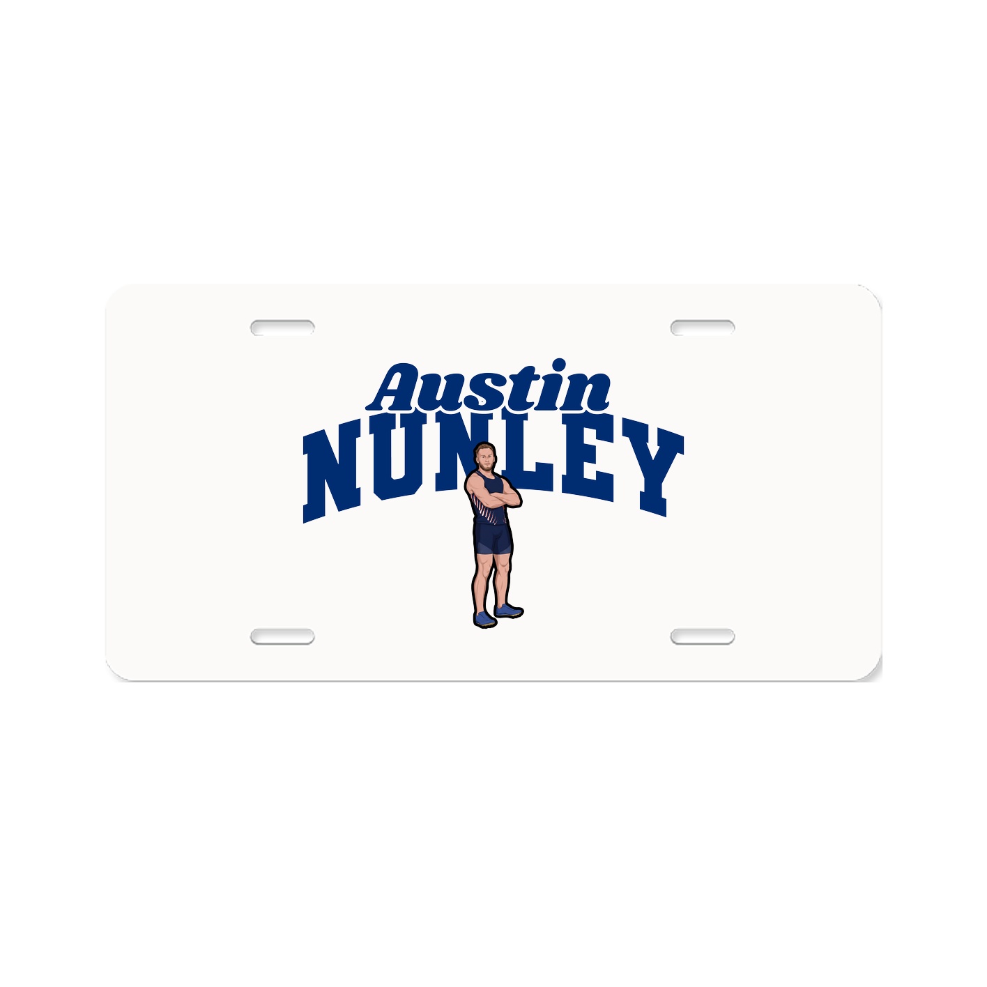 License Plate — Signature Arch in Classic