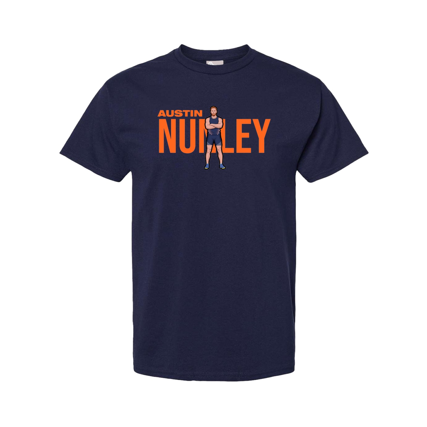 Tee — Player Name in Navy