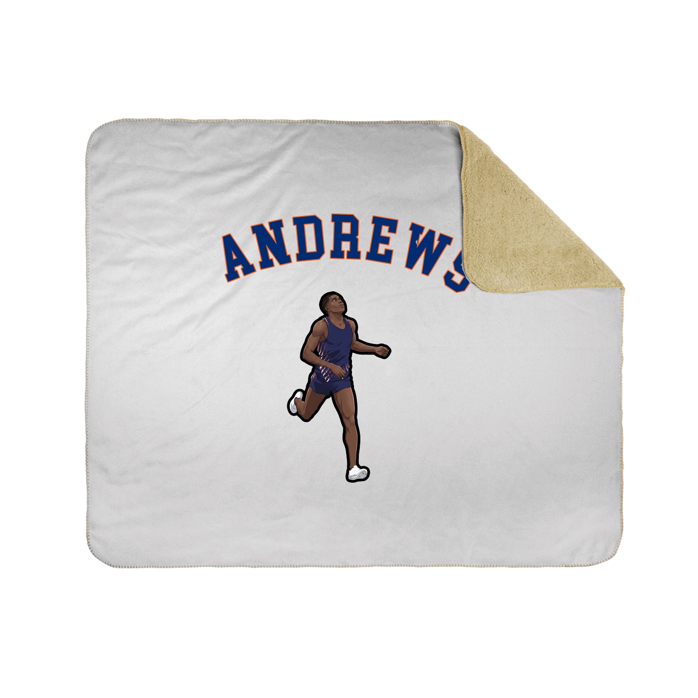 Throw Blanket — Shirsey Arch in White