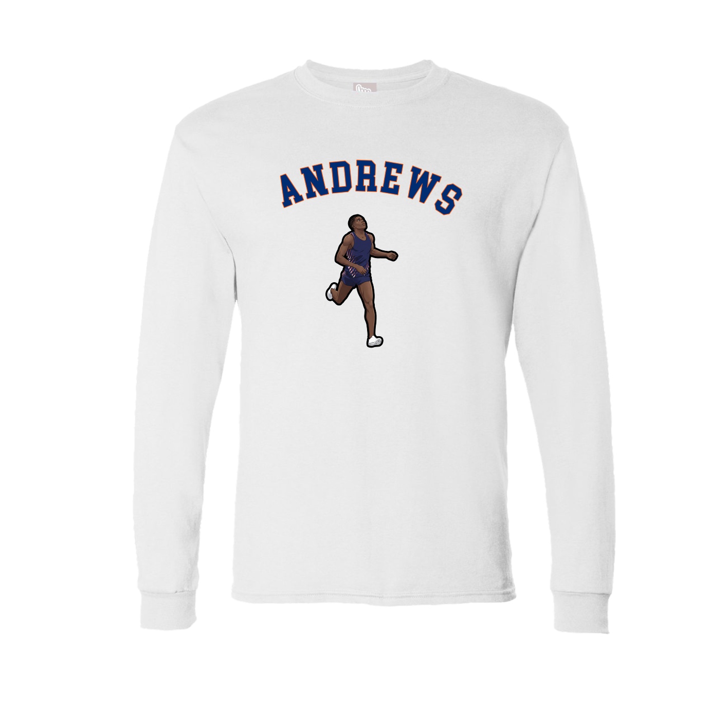 Long Sleeve Tee — Shirsey Arch in White