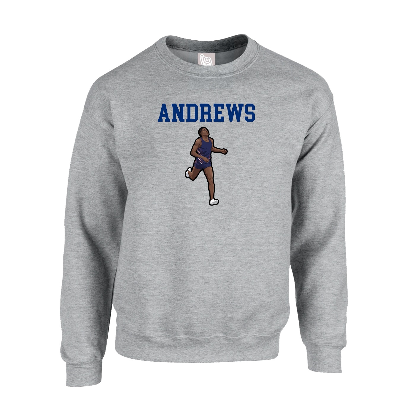 Fleece Crew — Shirsey in Grey