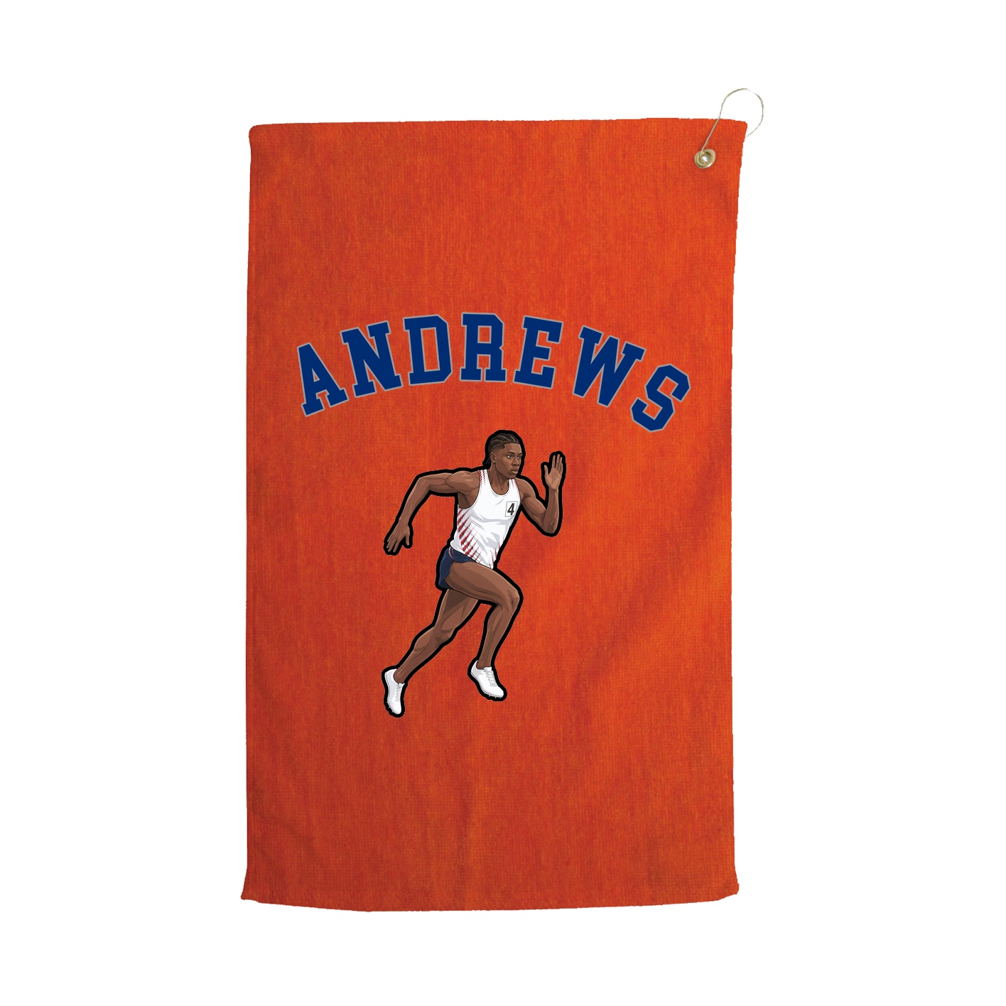 Golf Towel — Shirsey Arch in Orange