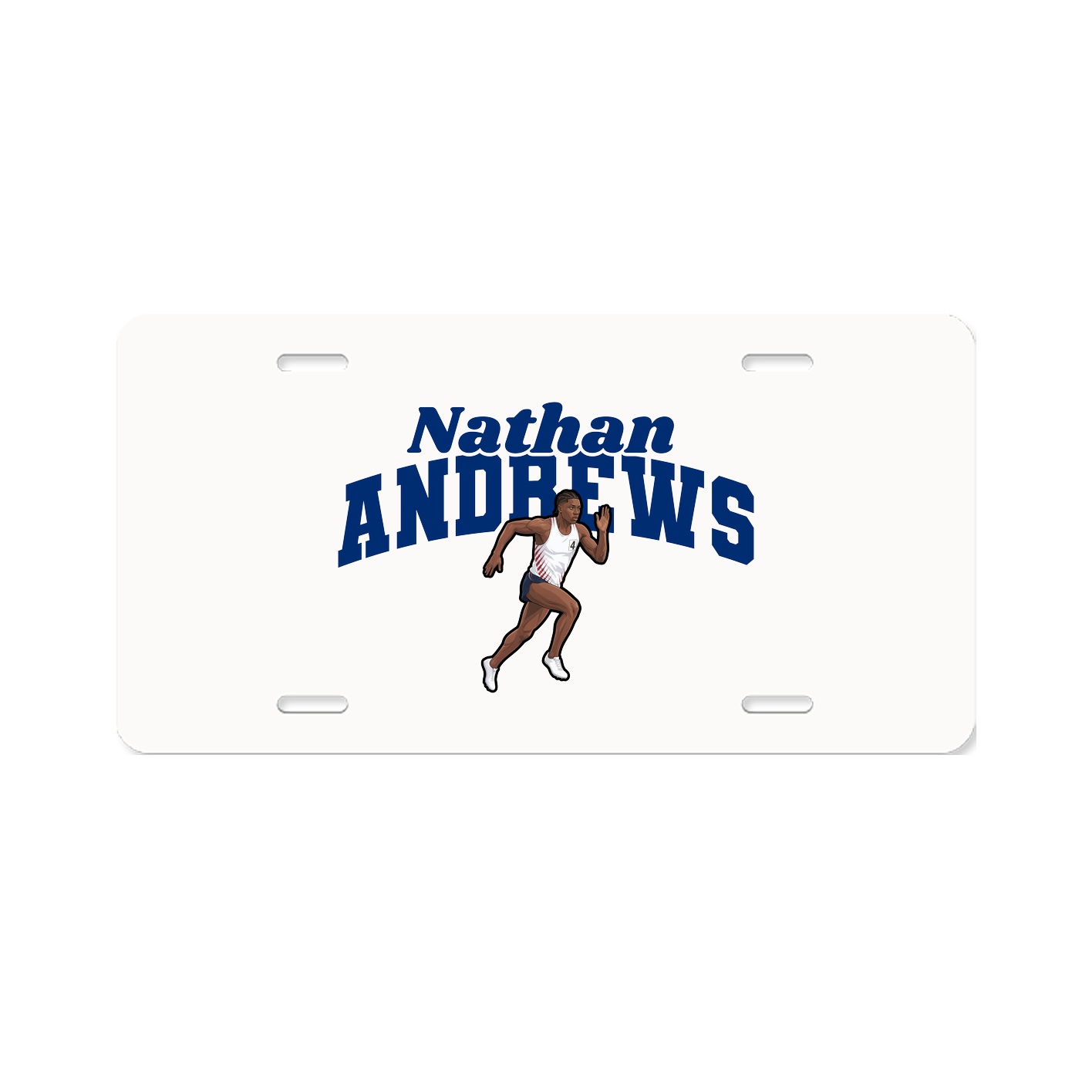 License Plate — Signature Arch in Classic