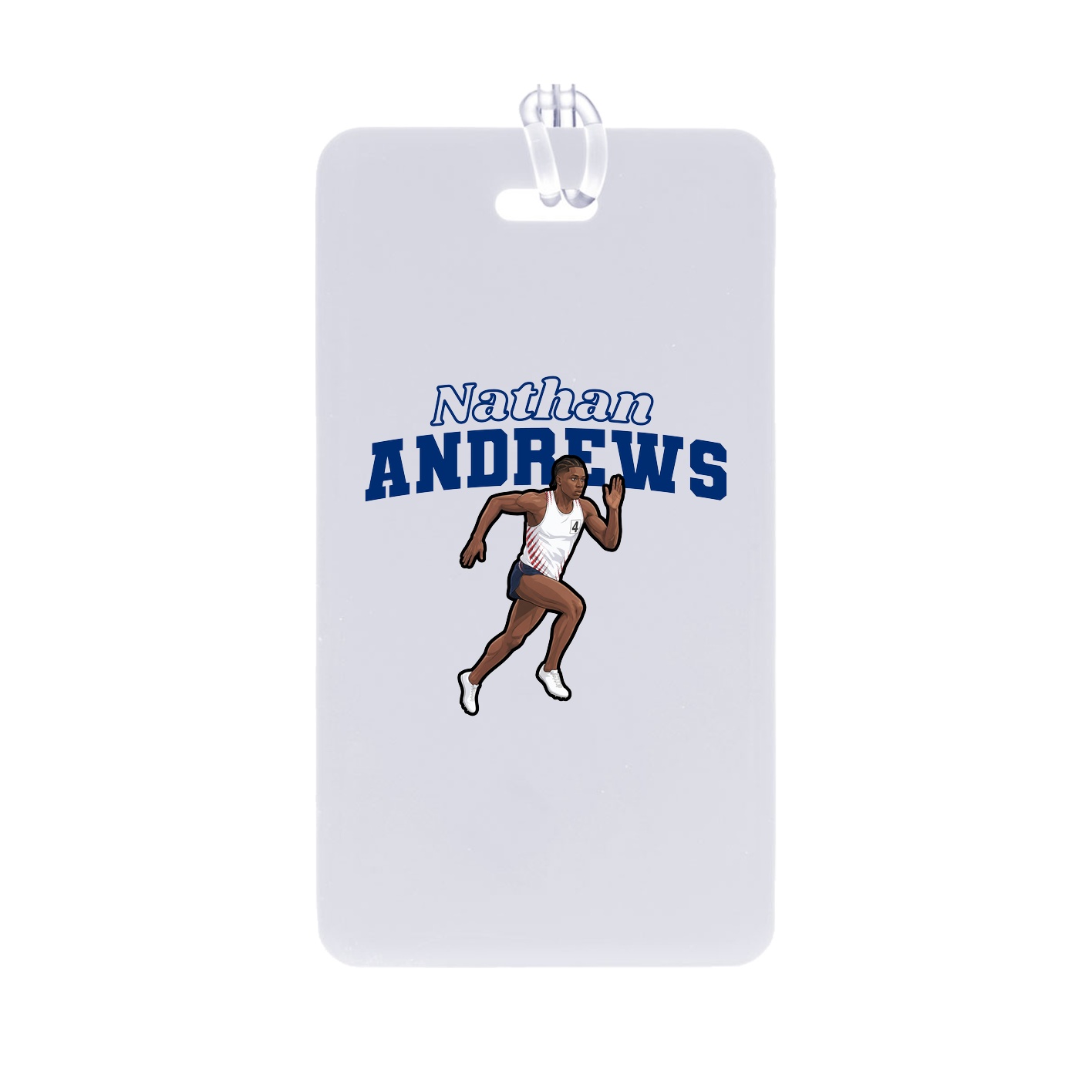 Bag Tag — Name Arch in Classic
