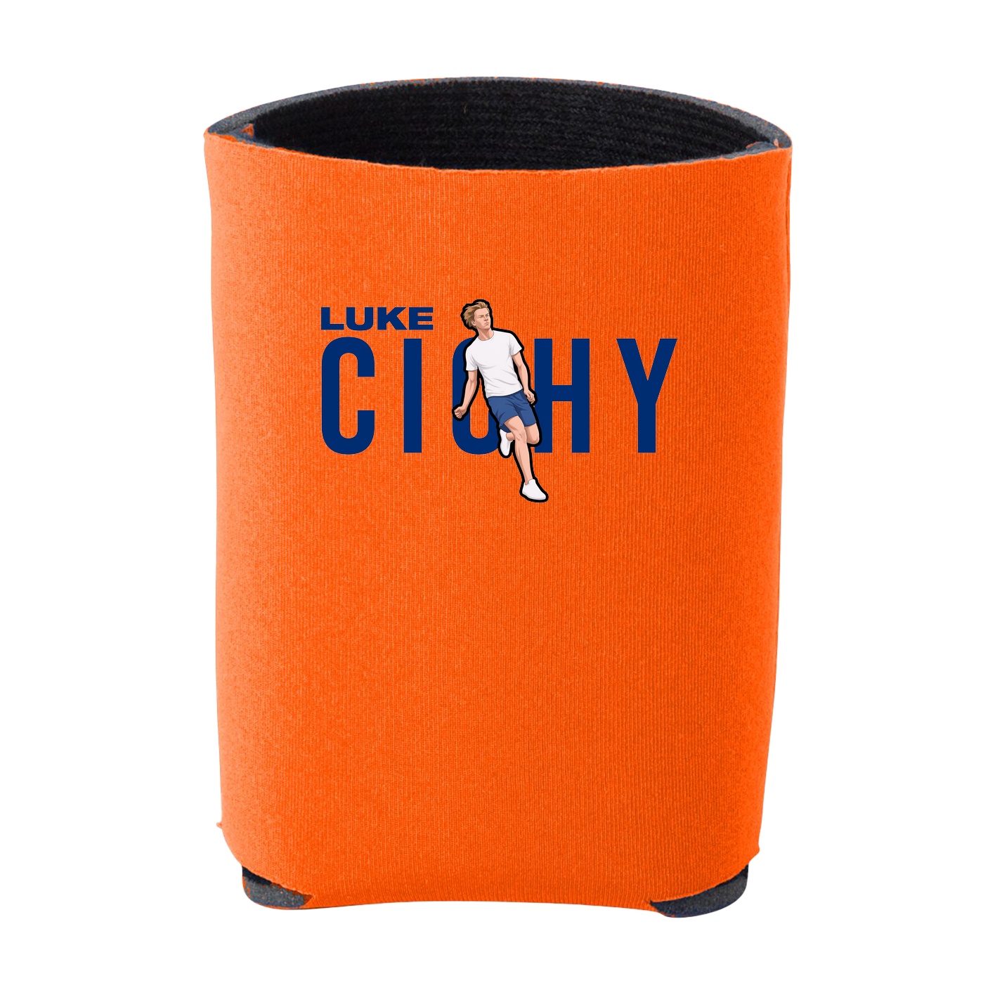 Can Holder — Player Name in Orange