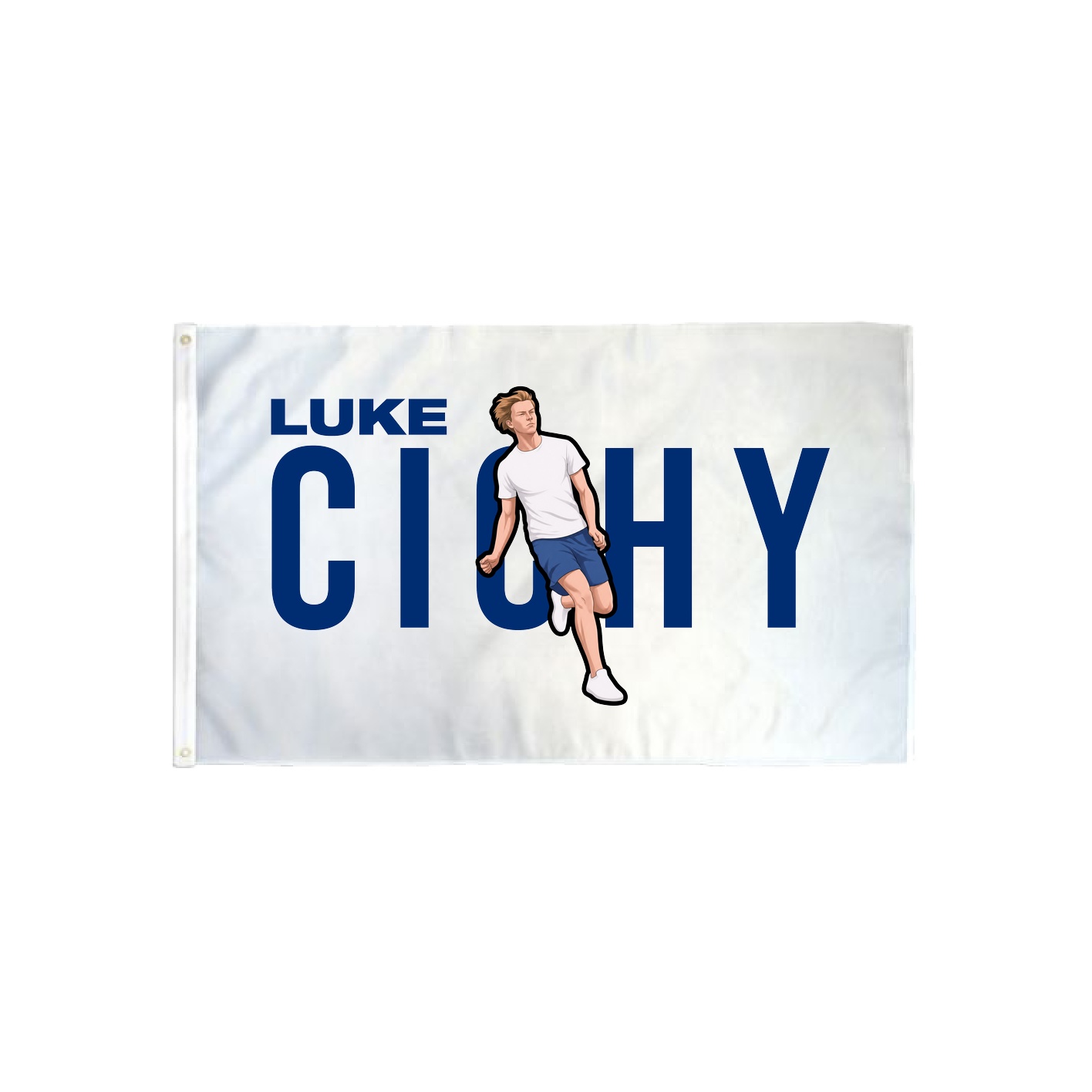 3x5 Flag — Player Name in Classic