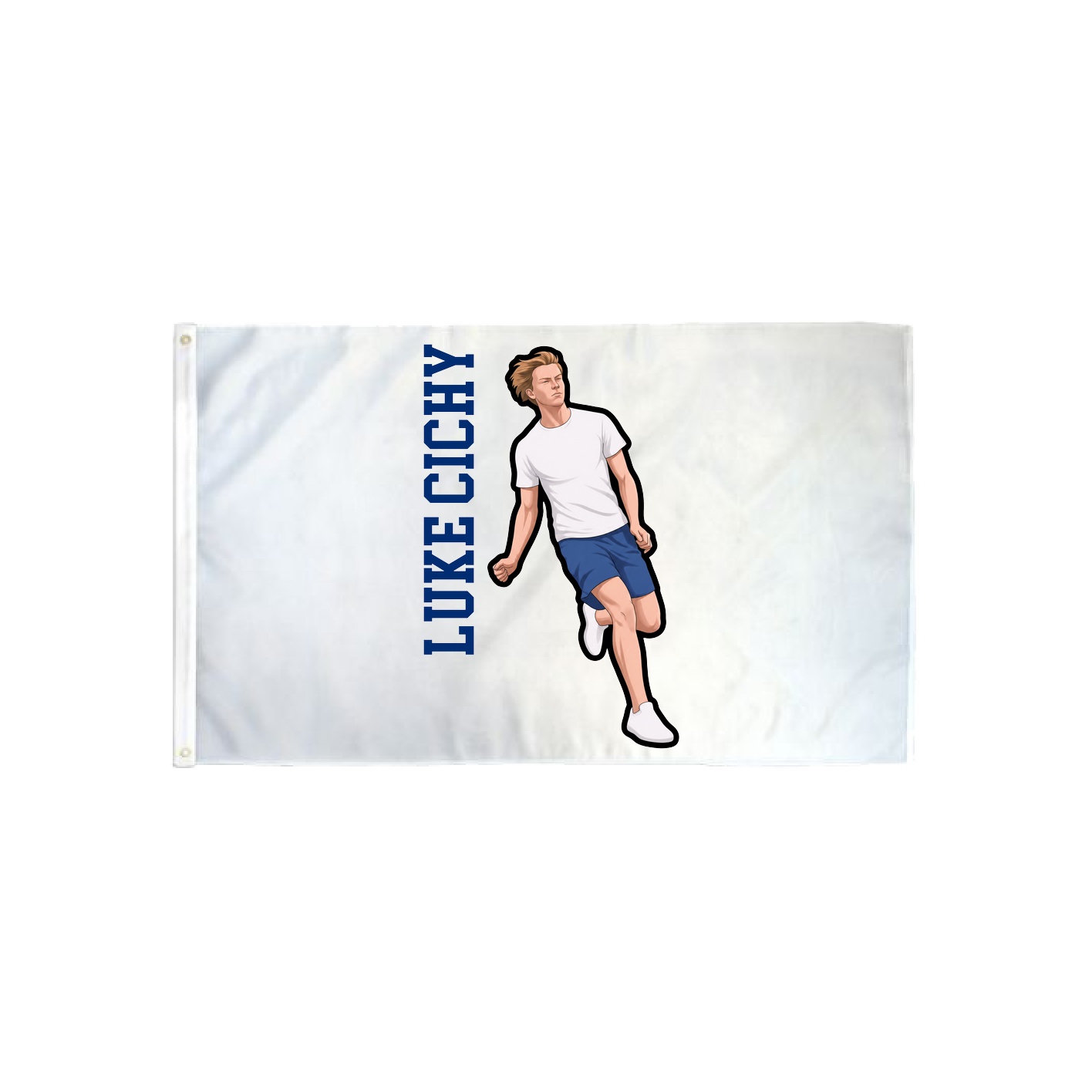3x5 Flag — Name Vertical in Classic