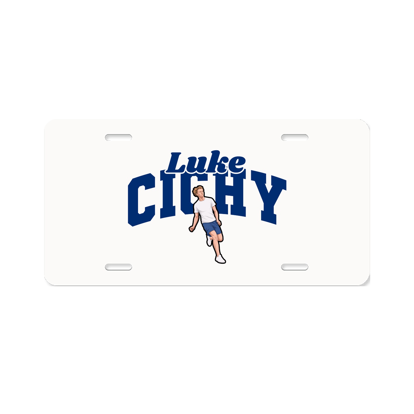 License Plate — Signature Arch in Classic