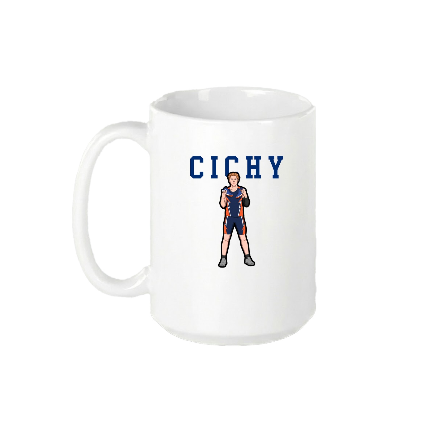 15oz Coffee Mug — Shirsey in White