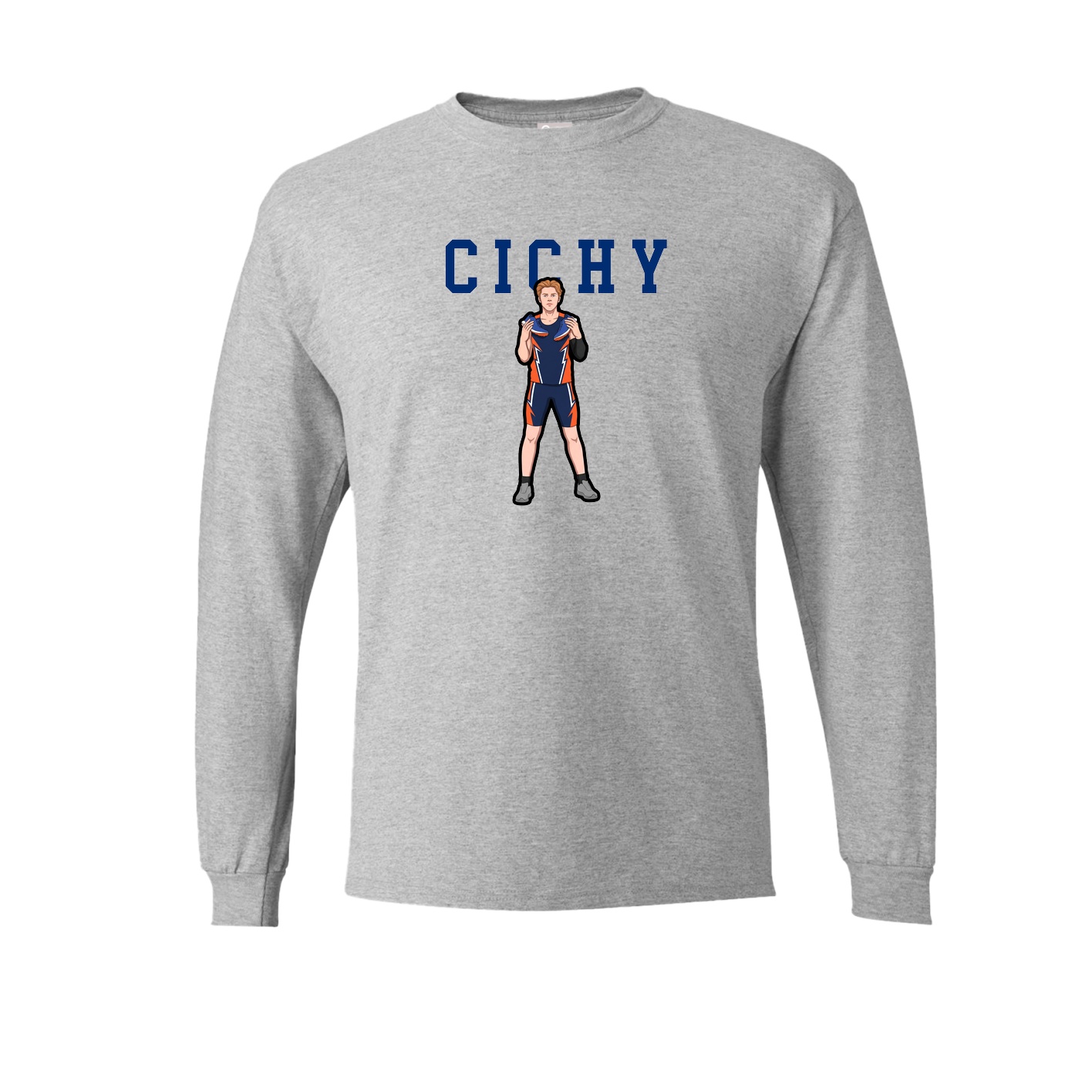 Long Sleeve Tee — Shirsey in Grey