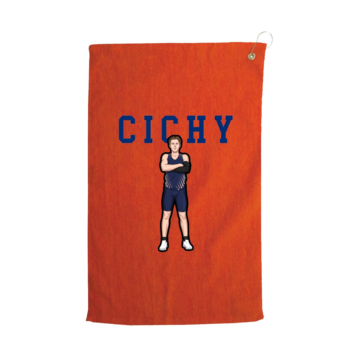 Golf Towel — Shirsey in Orange