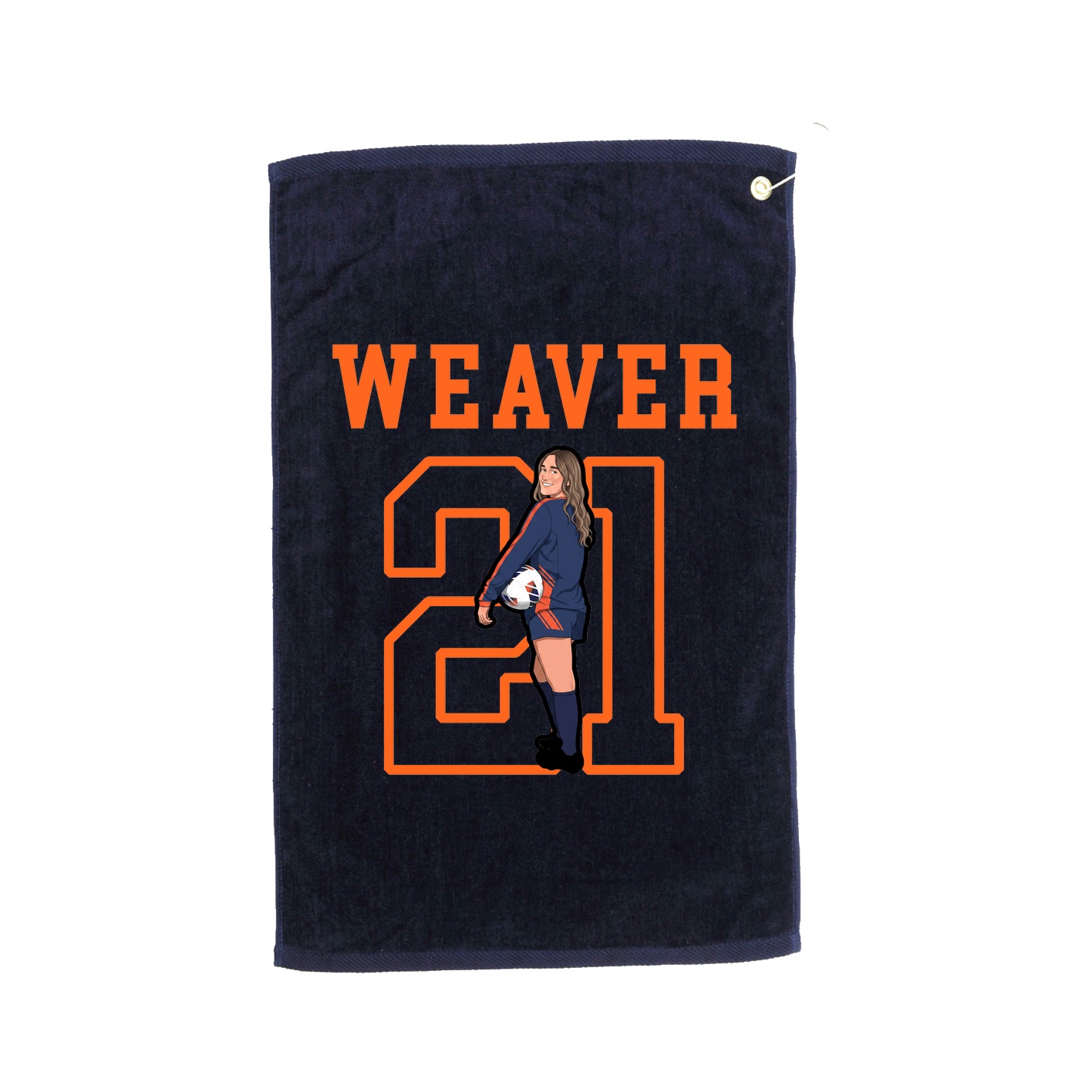 Golf Towel — Shirsey in Navy