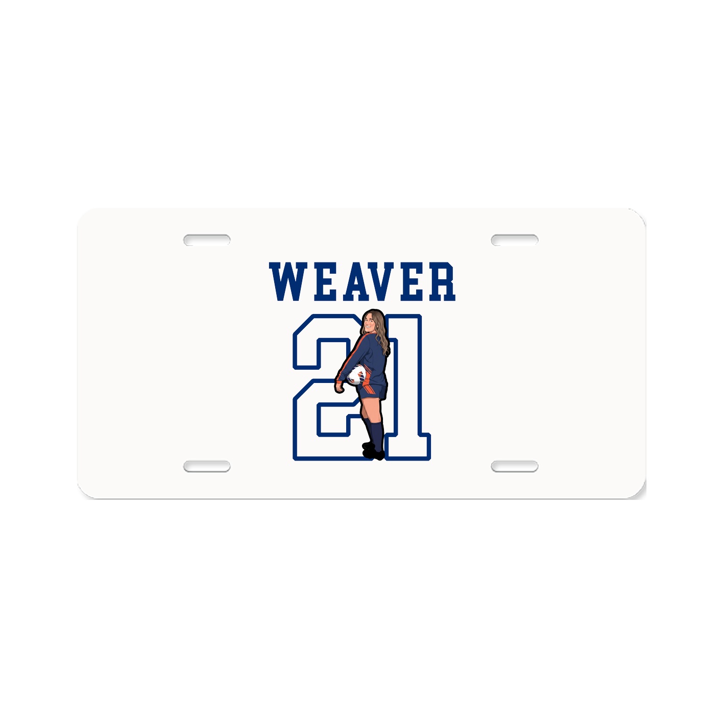 License Plate — Shirsey in Classic