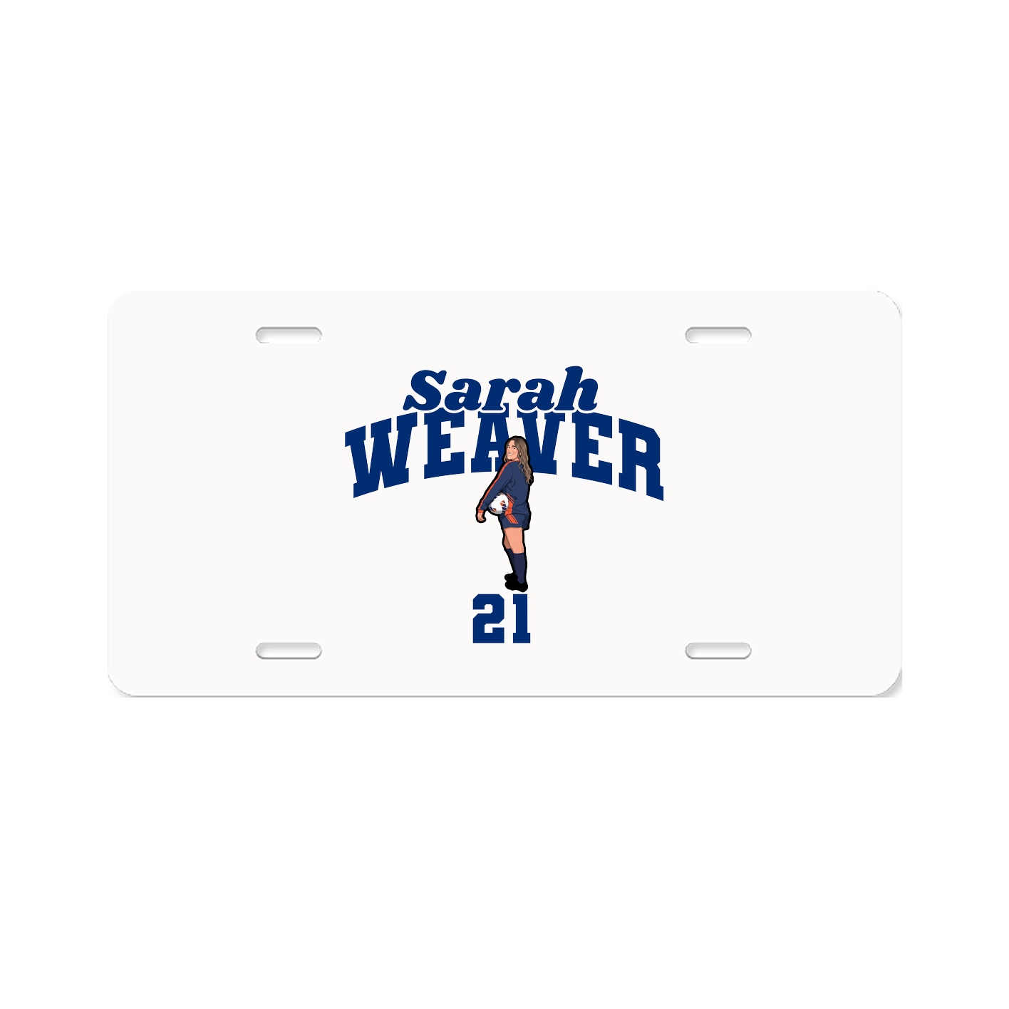 License Plate — Signature Arch in Classic