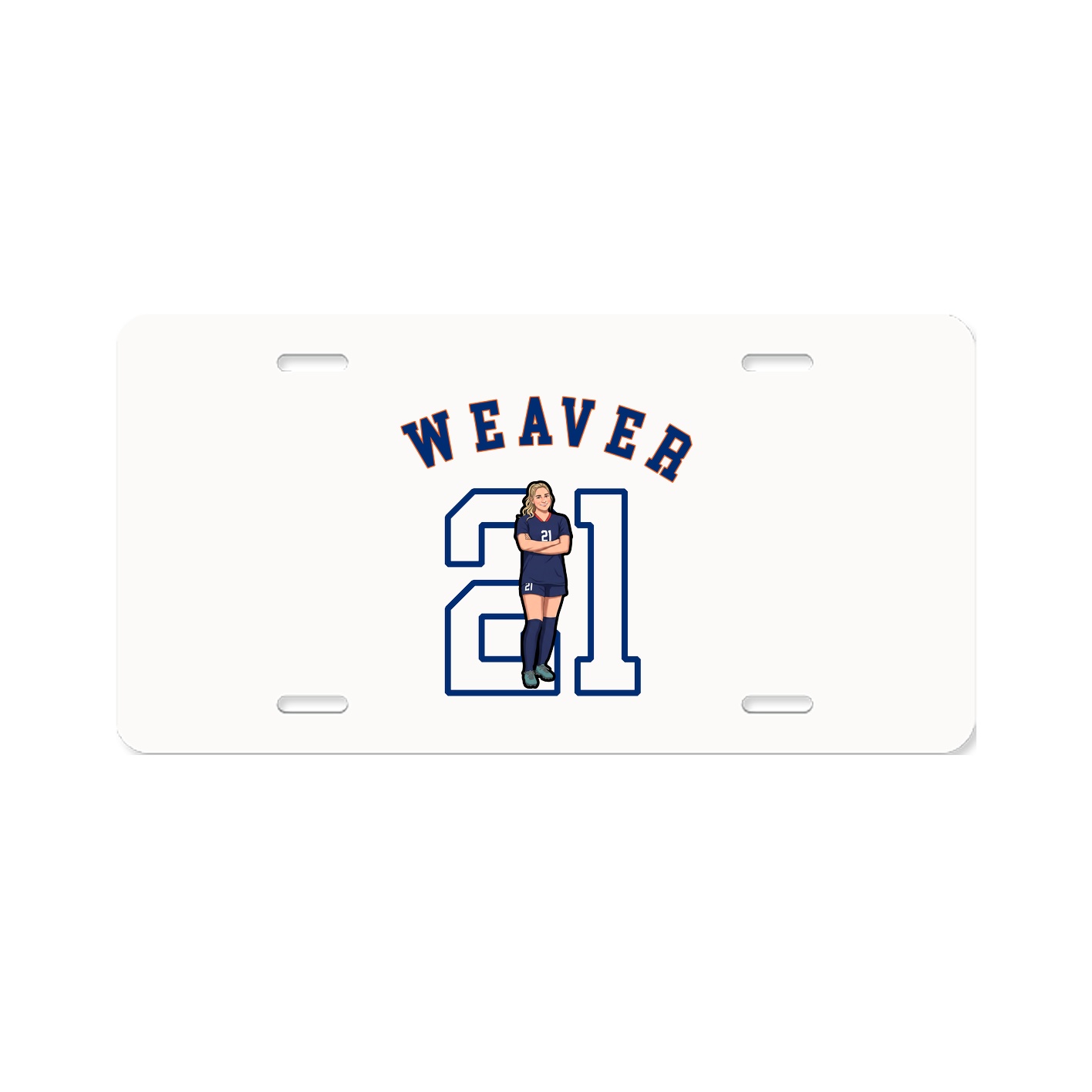 License Plate — Shirsey Arch in Classic