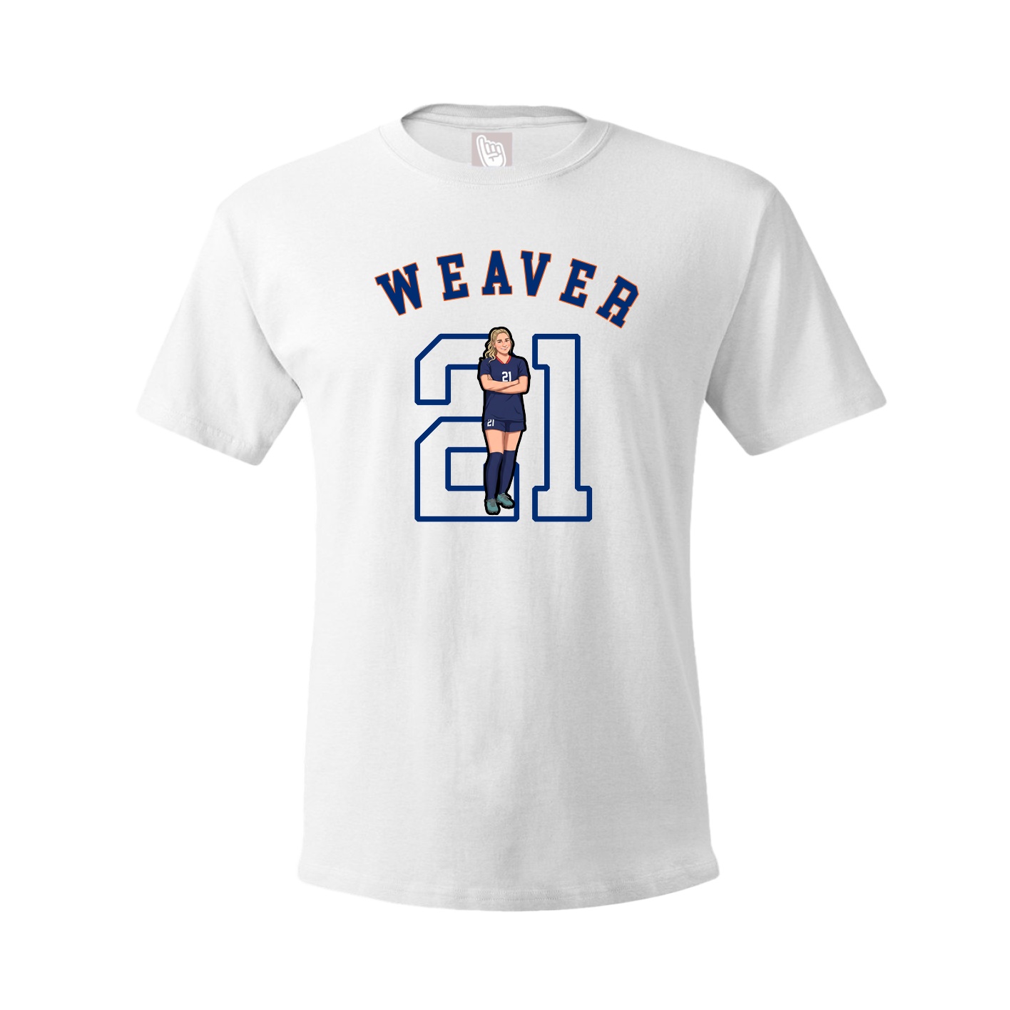 Tee — Shirsey Arch in White