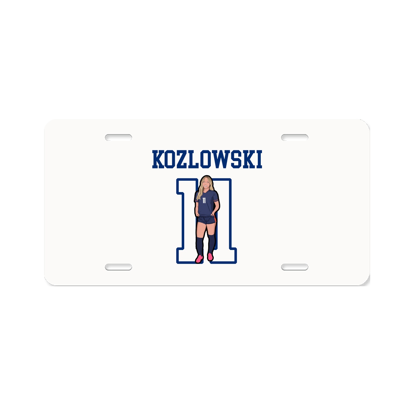License Plate — Shirsey in Classic