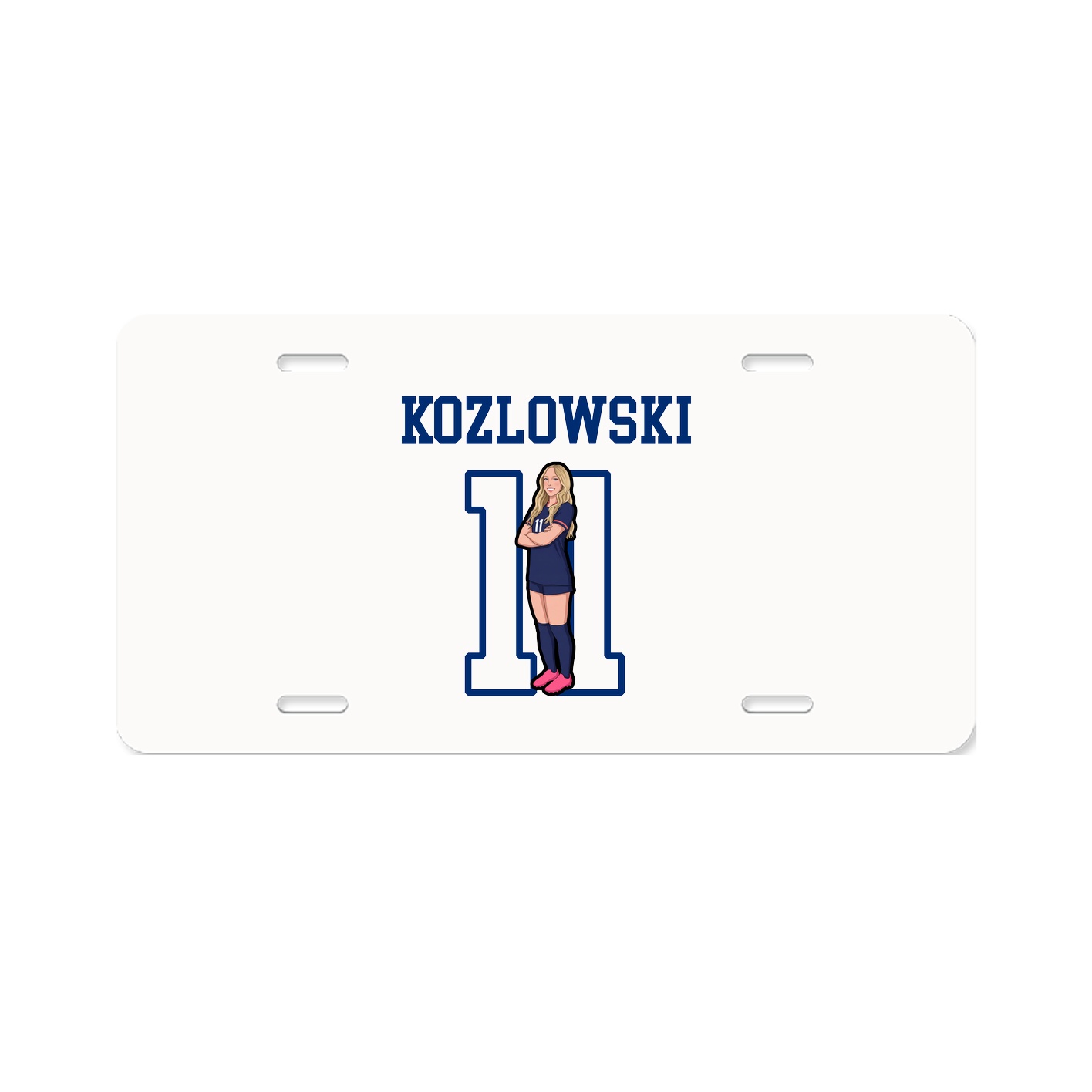 License Plate — Shirsey in Classic