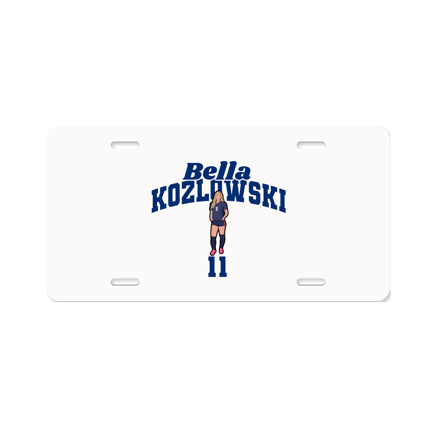 License Plate — Signature Arch in Classic