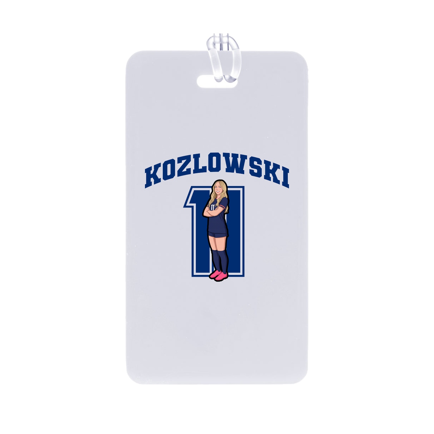 Bag Tag — Number in Classic