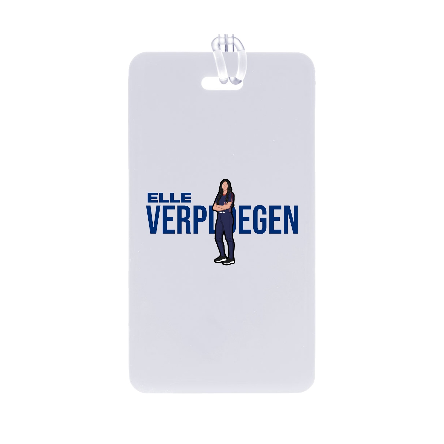 Bag Tag — Player Name in Classic