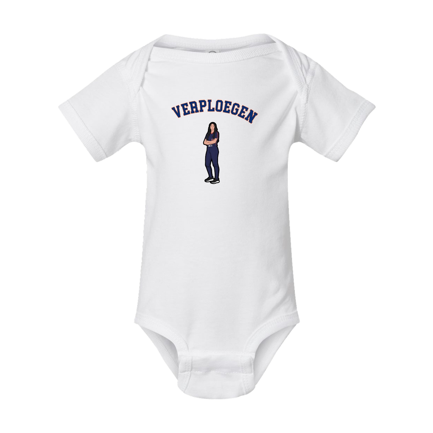 Baby Onesie — Shirsey Arch in White