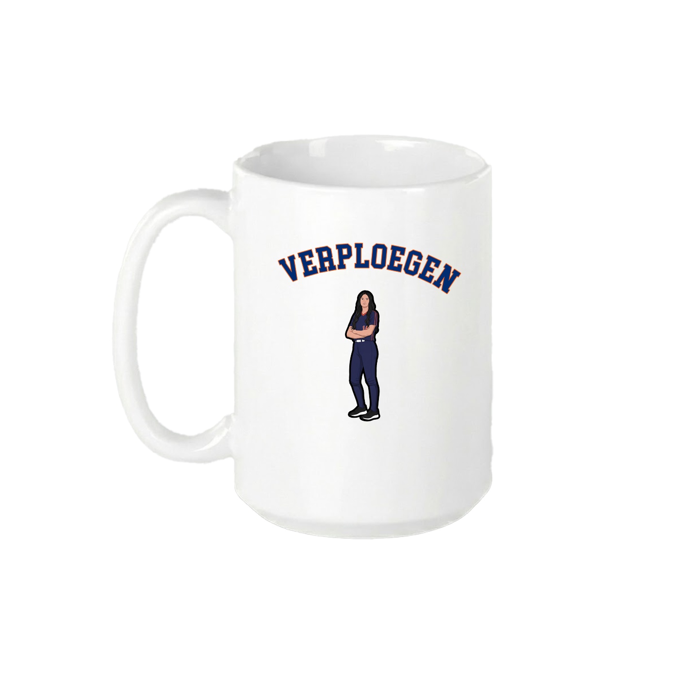 15oz Coffee Mug — Shirsey Arch in White