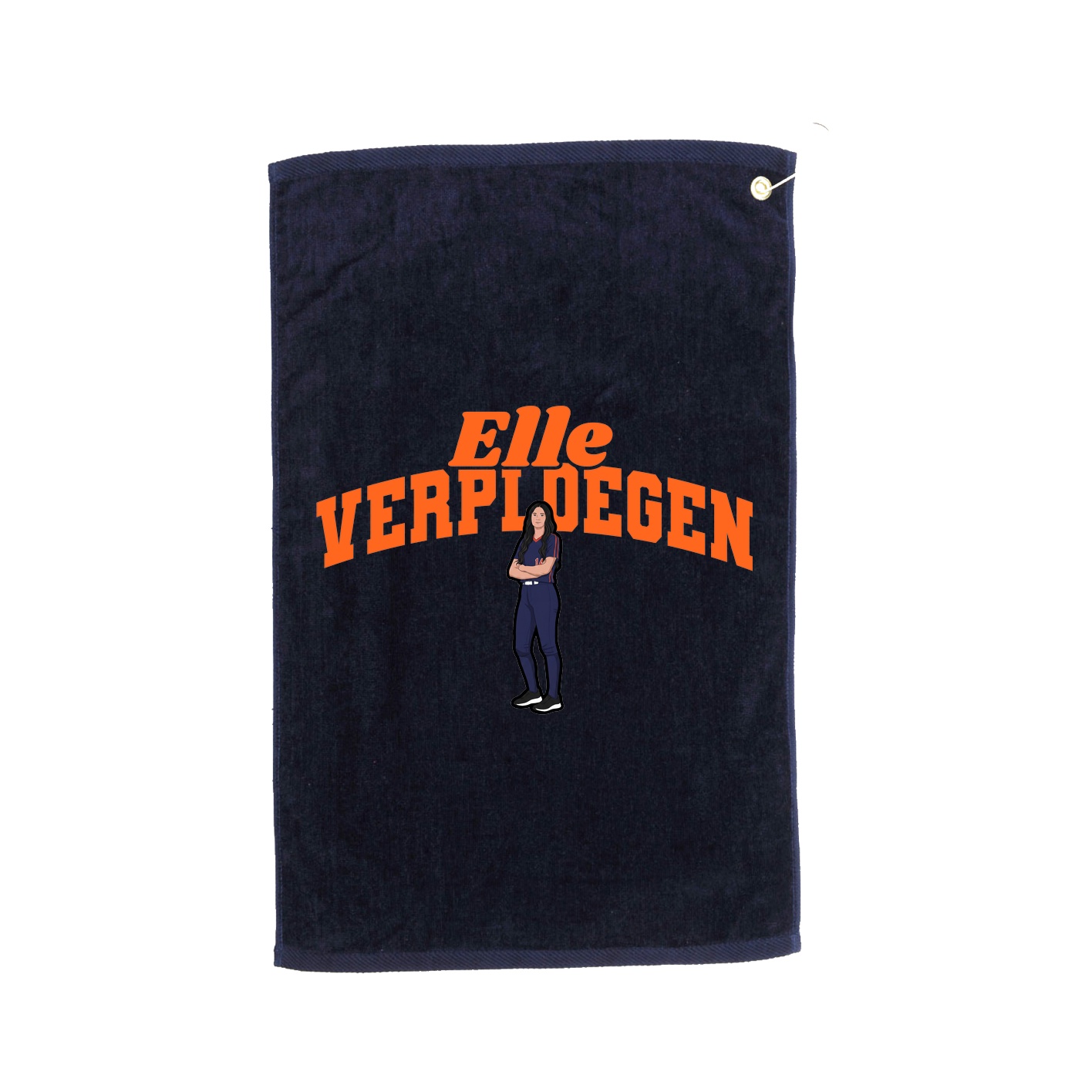 Golf Towel — Signature Arch in Navy