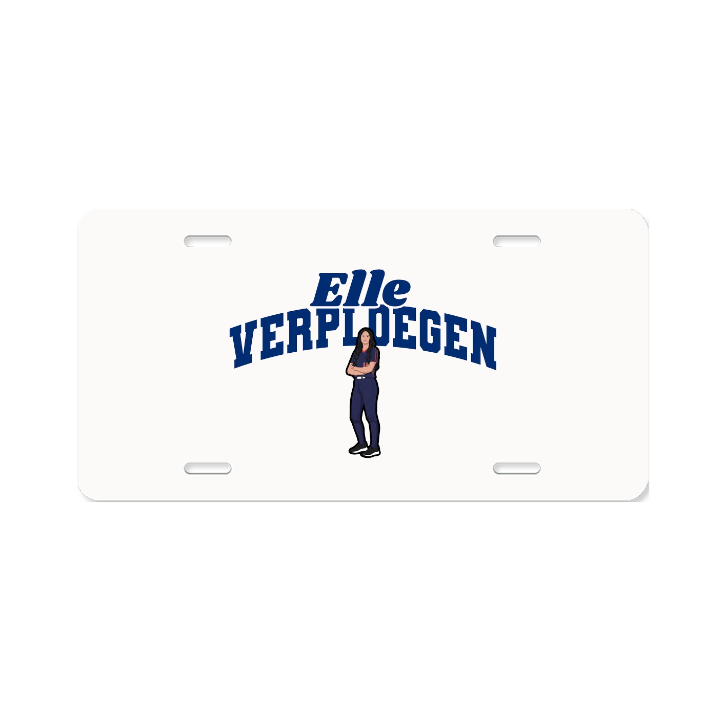 License Plate — Signature Arch in Classic