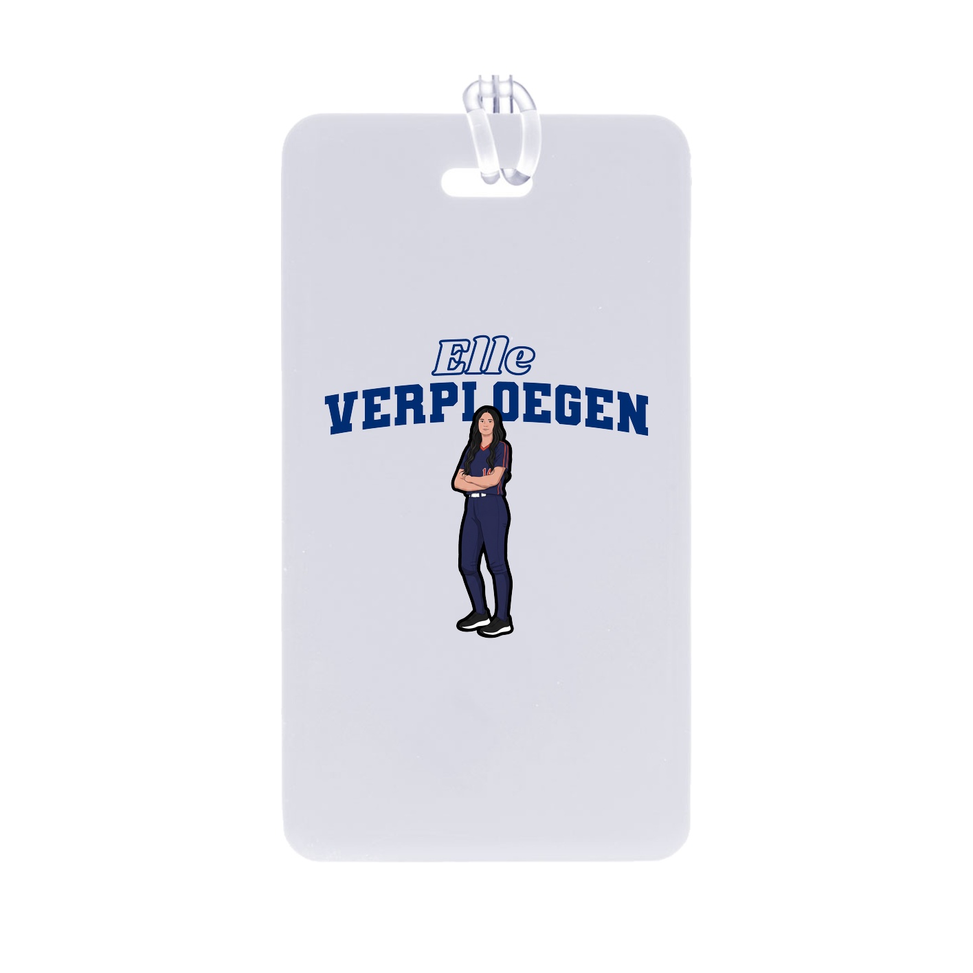 Bag Tag — Name Arch in Classic