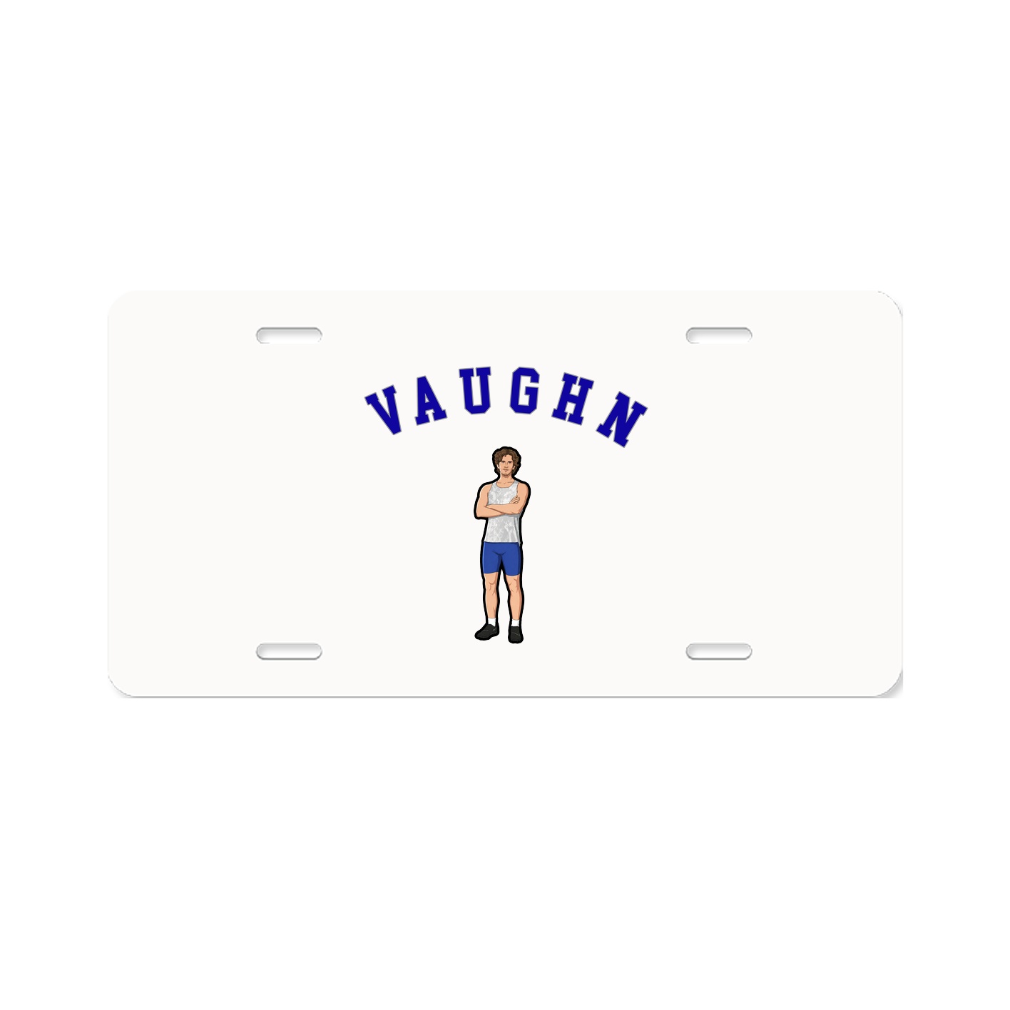 License Plate — Shirsey Arch in Classic