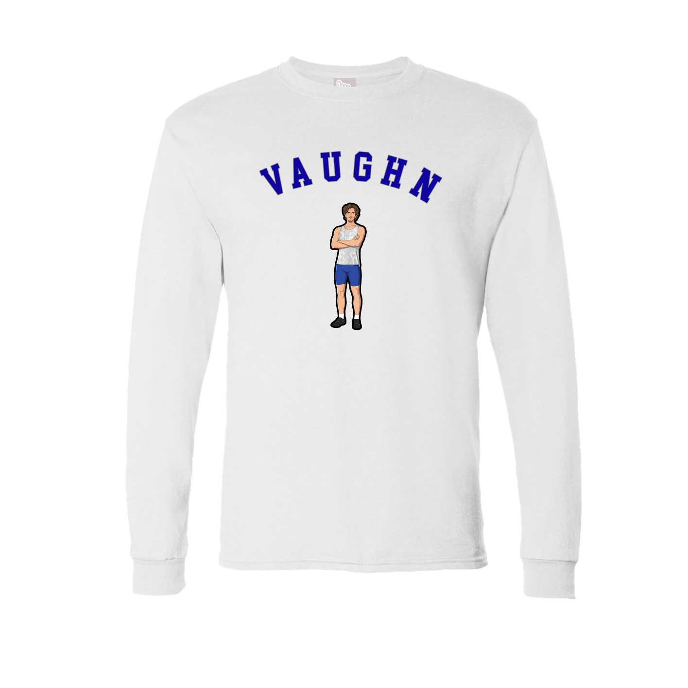 Long Sleeve Tee — Shirsey Arch in White