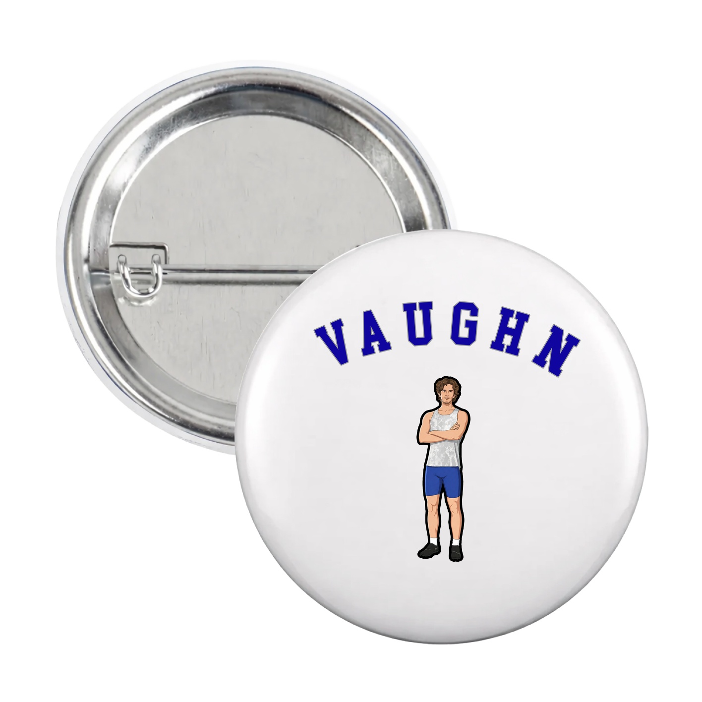 Game Day Button — Shirsey Arch in White