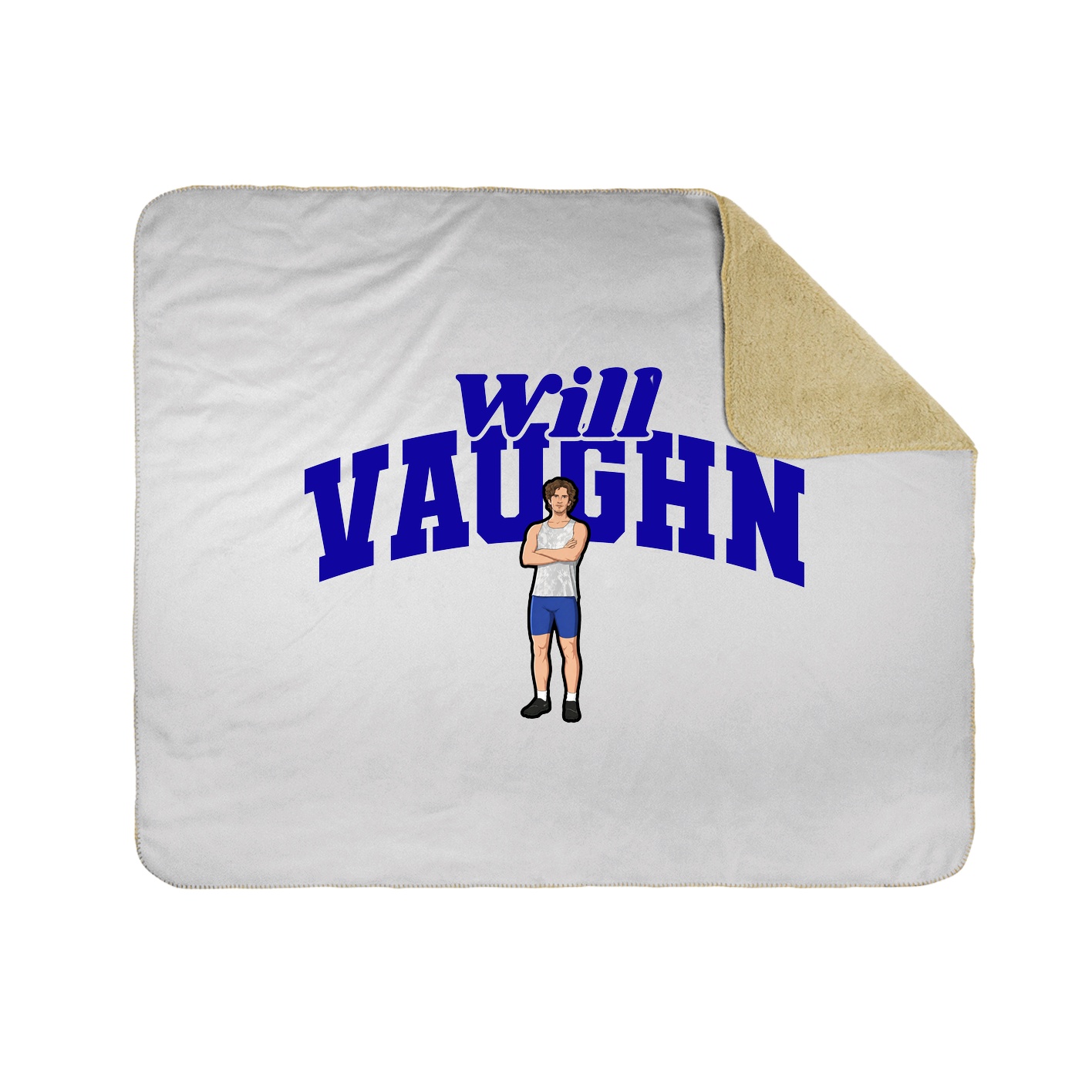 Throw Blanket — Signature Arch in White