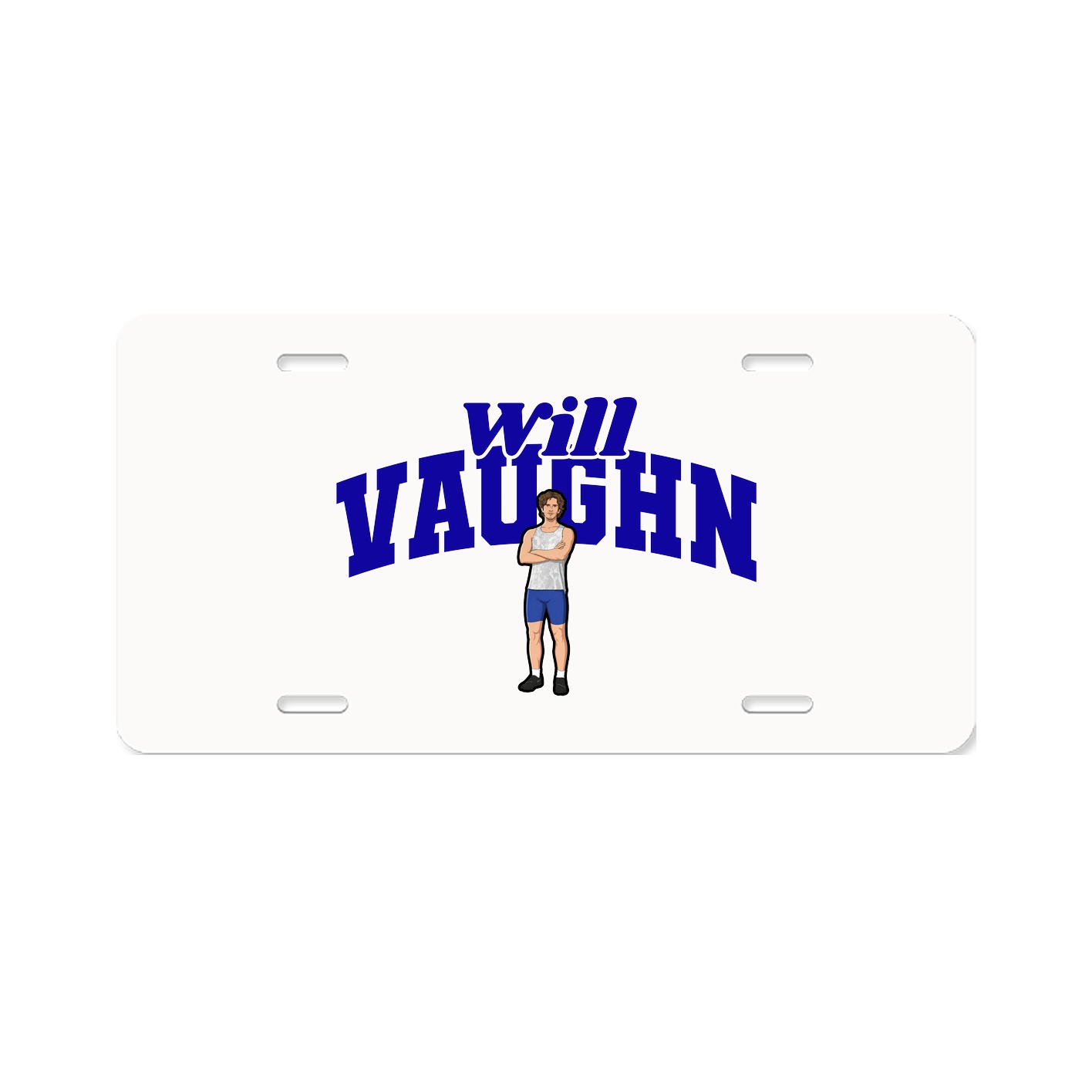 License Plate — Signature Arch in Classic