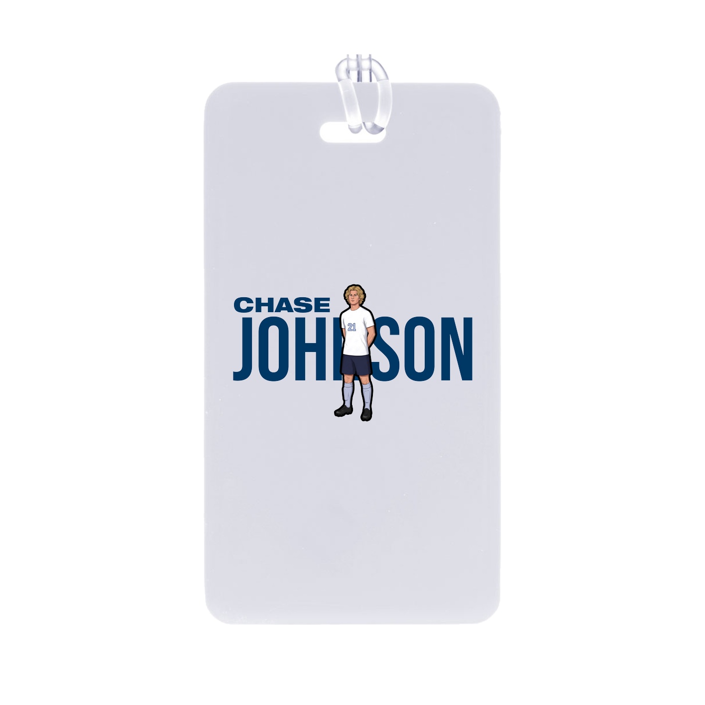 Bag Tag — Player Name in Classic