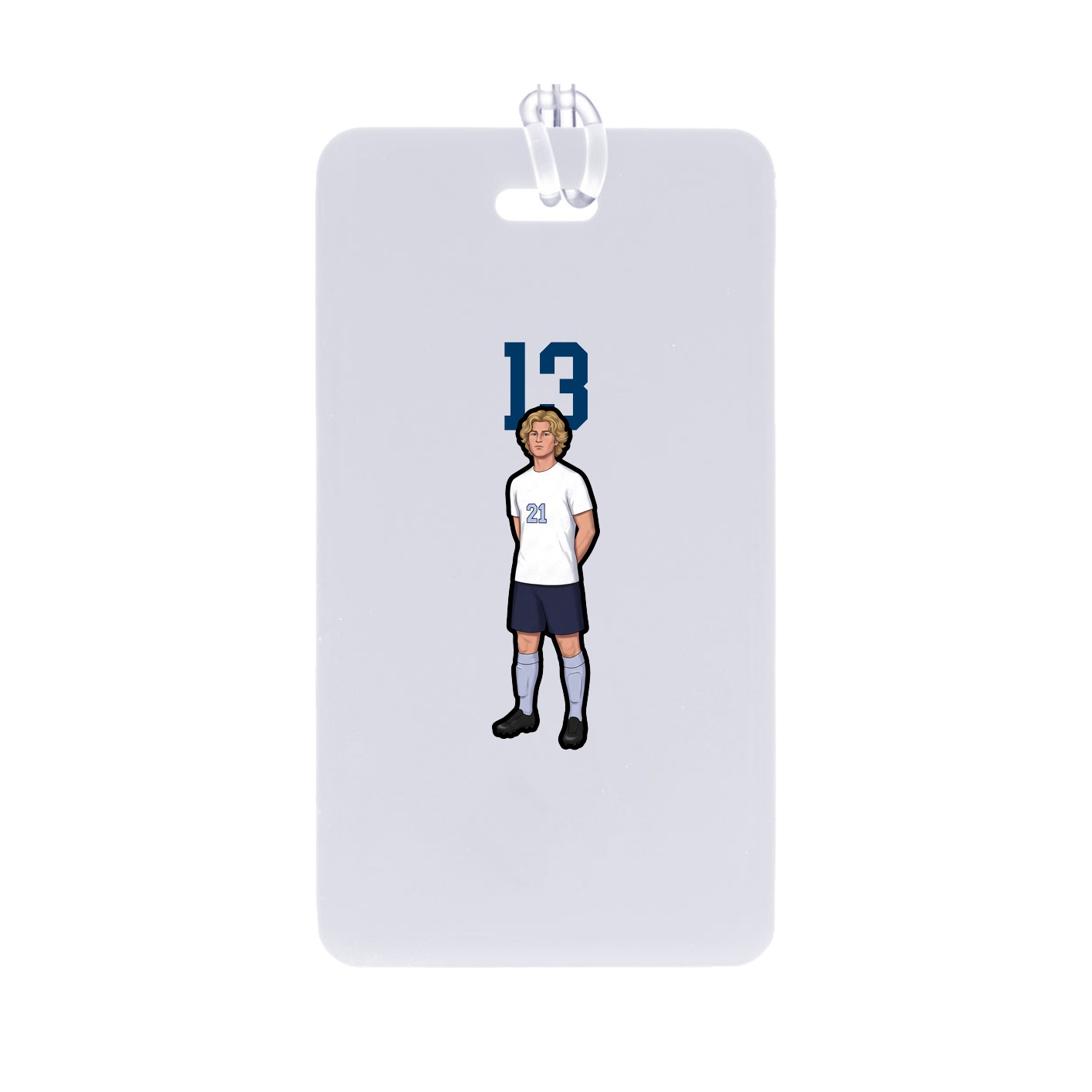 Bag Tag — Number Top in Classic