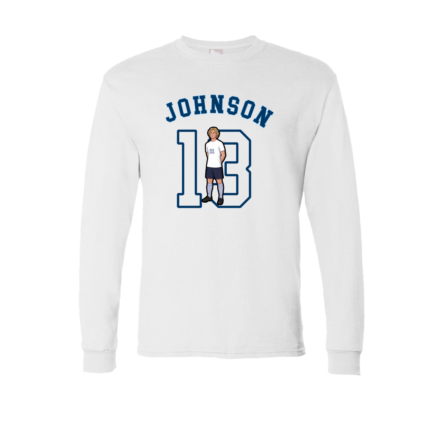 Long Sleeve Tee — Shirsey Arch in White