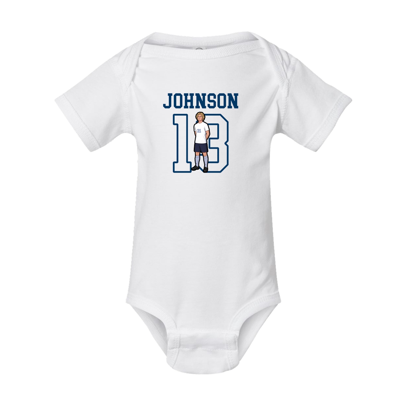 Baby Onesie — Shirsey in White