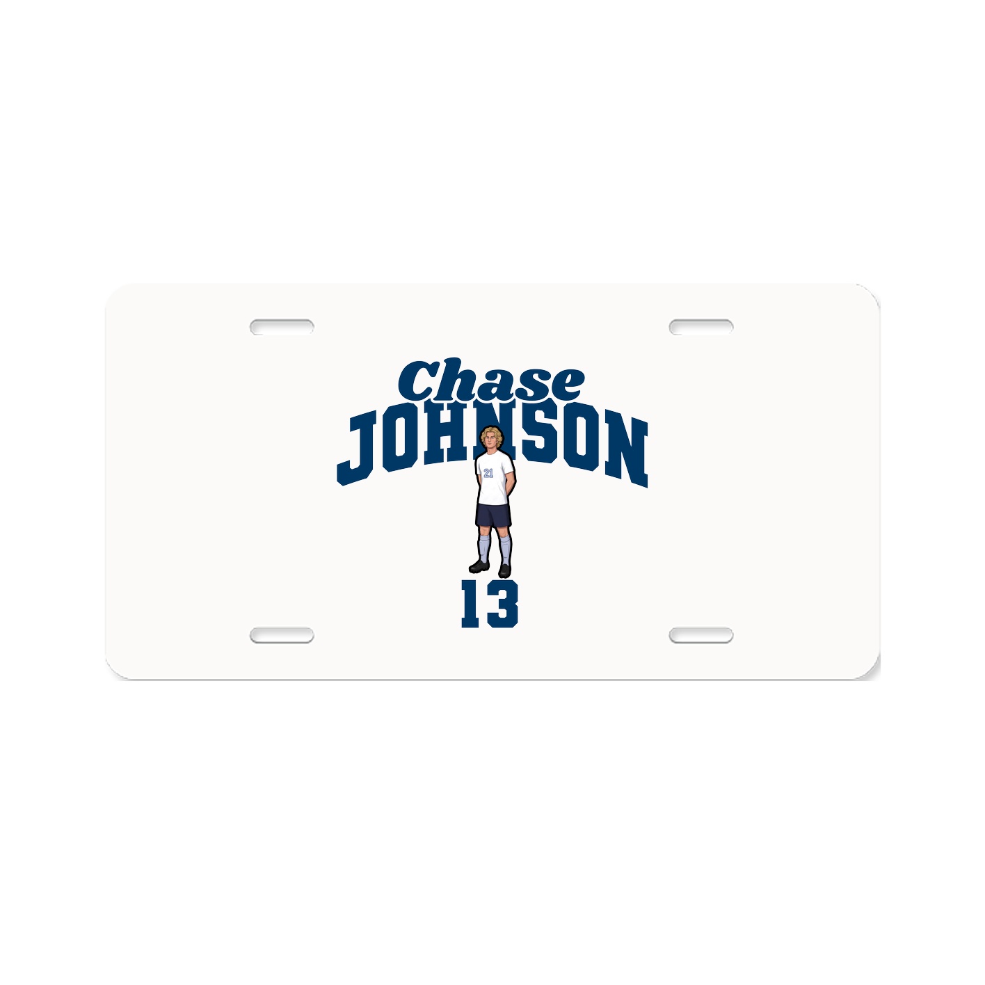 License Plate — Signature Arch in Classic
