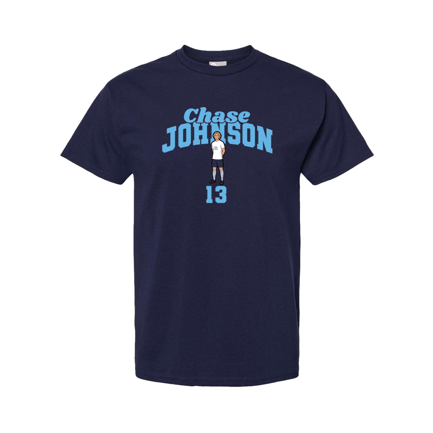 Tee — Signature Arch in Navy