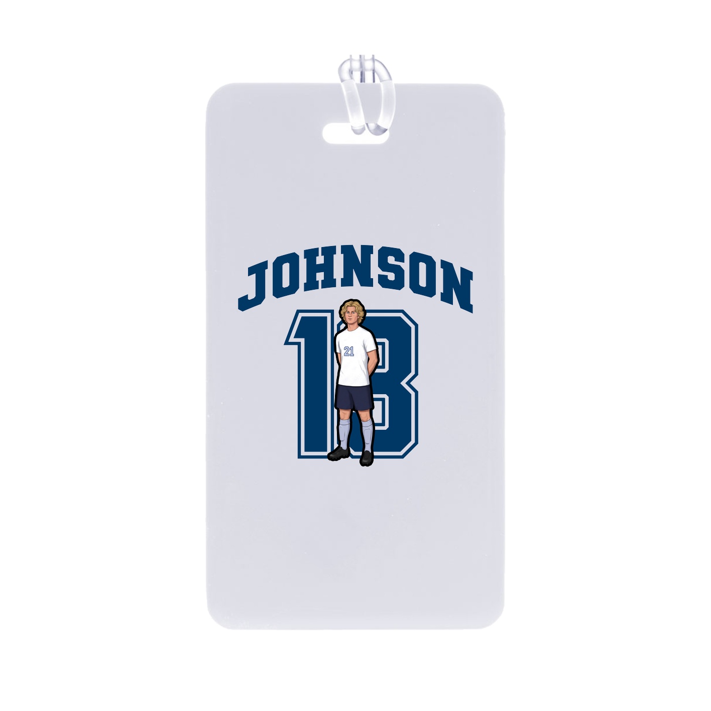 Bag Tag — Number in Classic