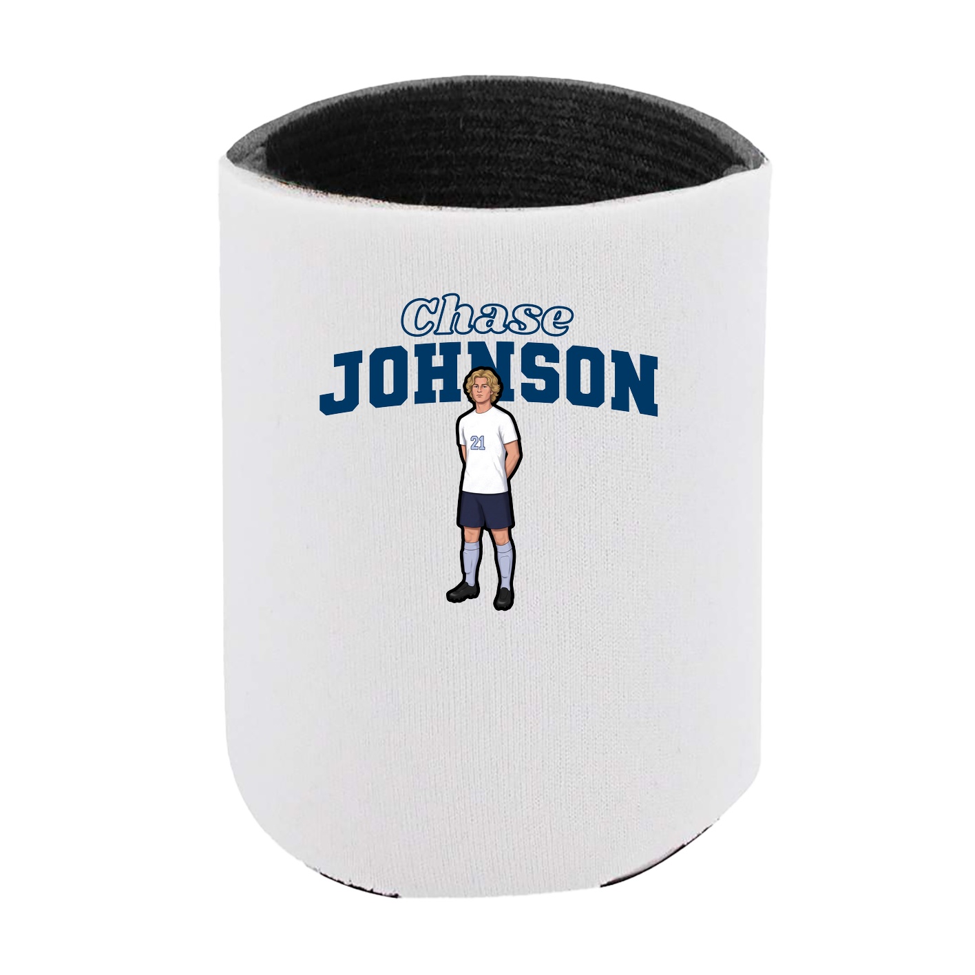 Can Holder — Name Arch in White