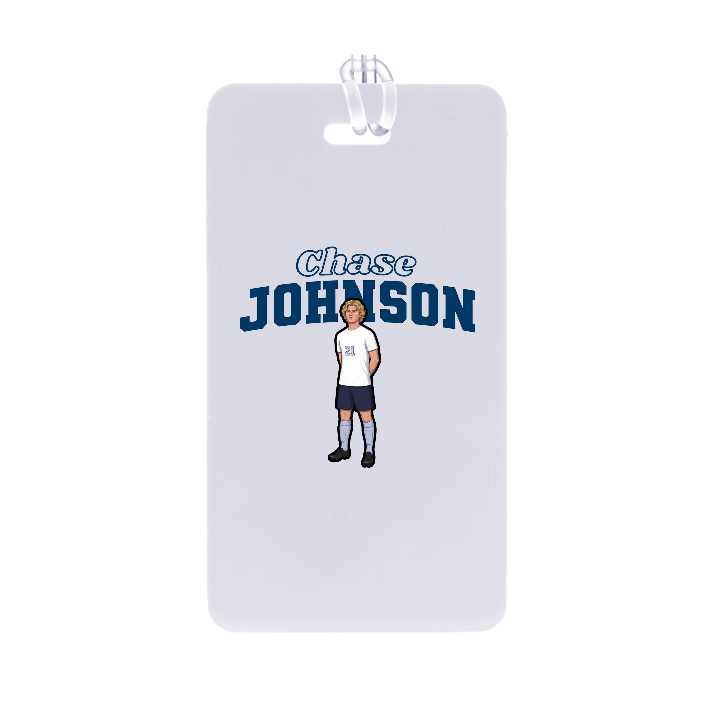 Bag Tag — Name Arch in Classic