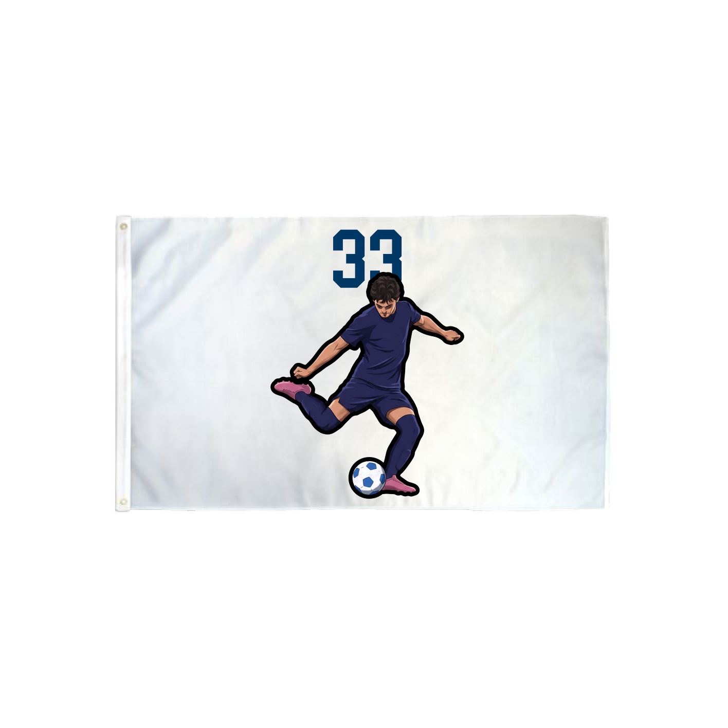 3x5 Flag — Number Top in Classic