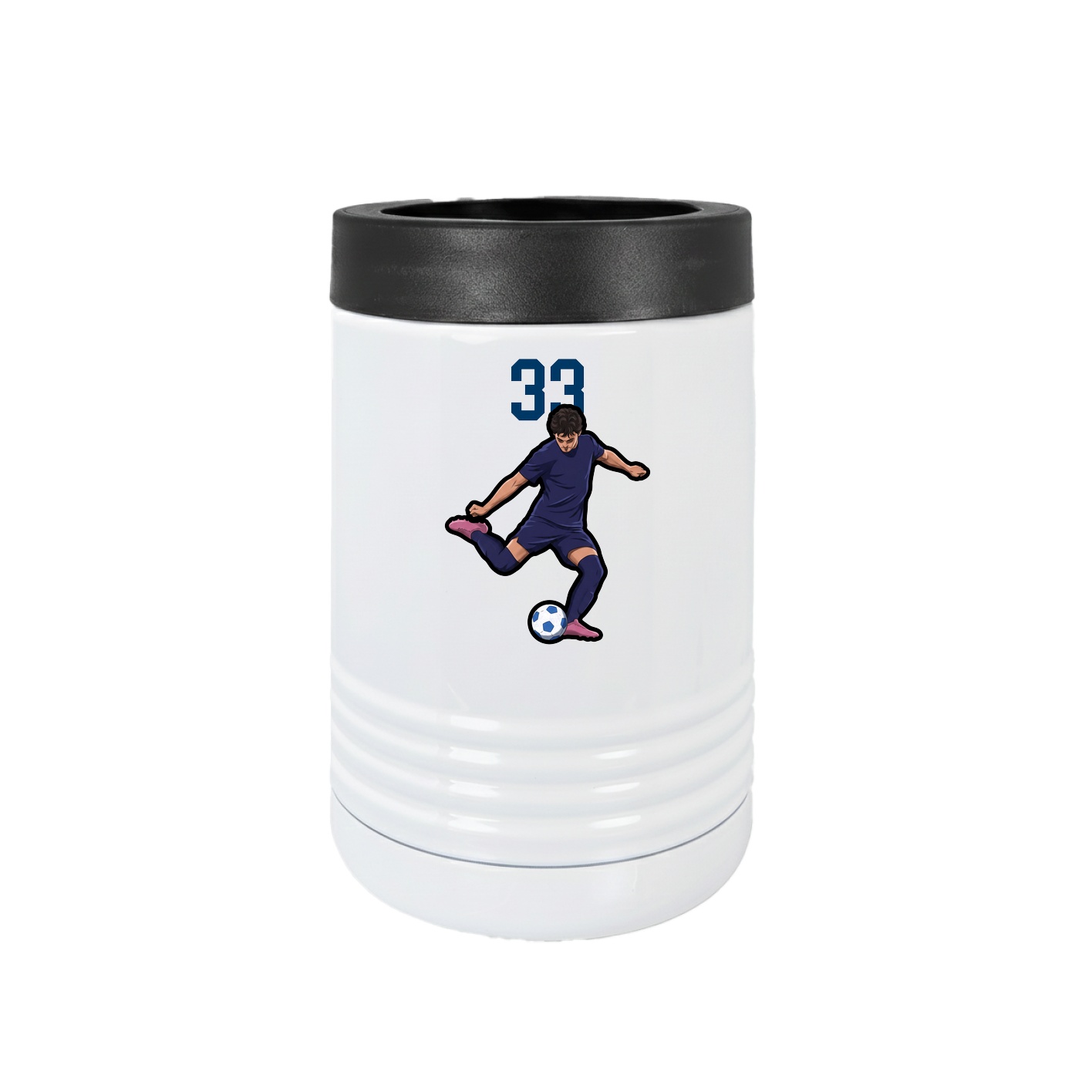 Beverage Holder — Number Top in White