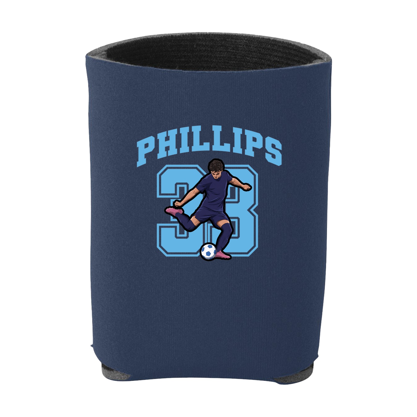 Can Holder — Number in Navy