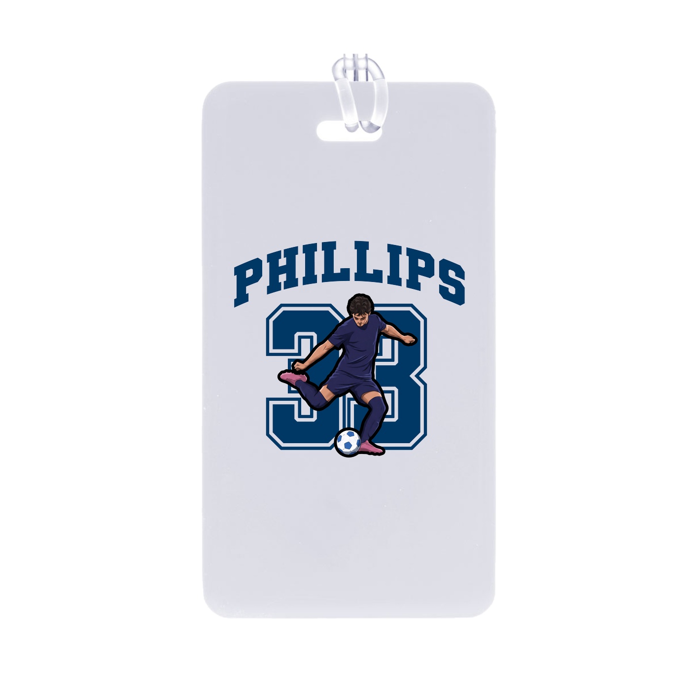 Bag Tag — Number in Classic